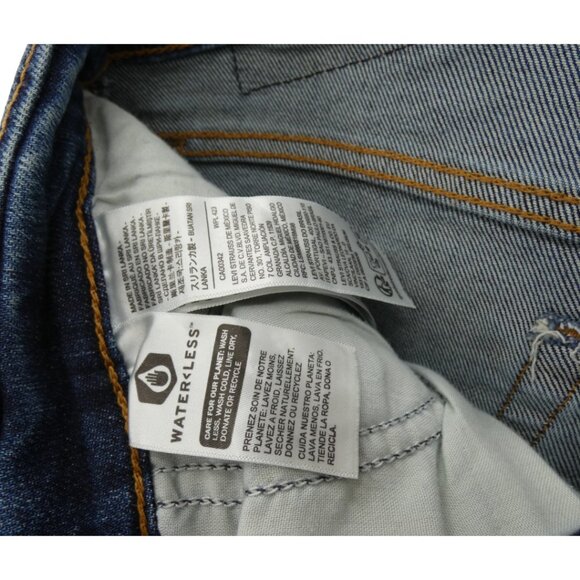 Levi’s Wedgie Straight Jeans Medium Indigo Wash 27 - Picture 10 of 11